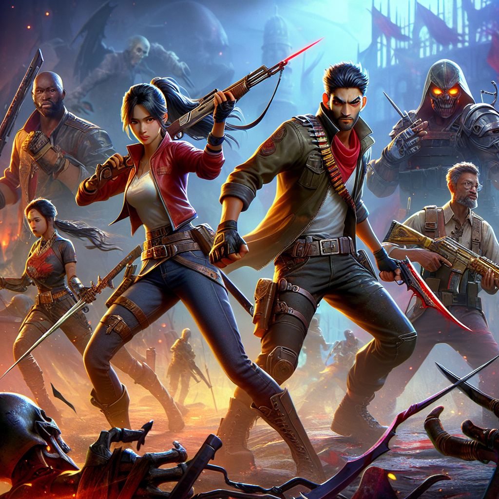 لعبة قتال مع شخصيات مميزة