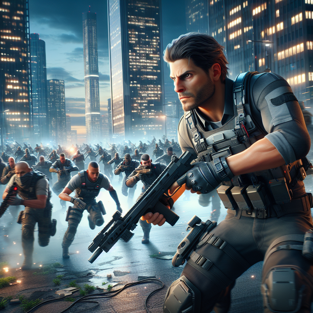 لعبة أكشن جديدة